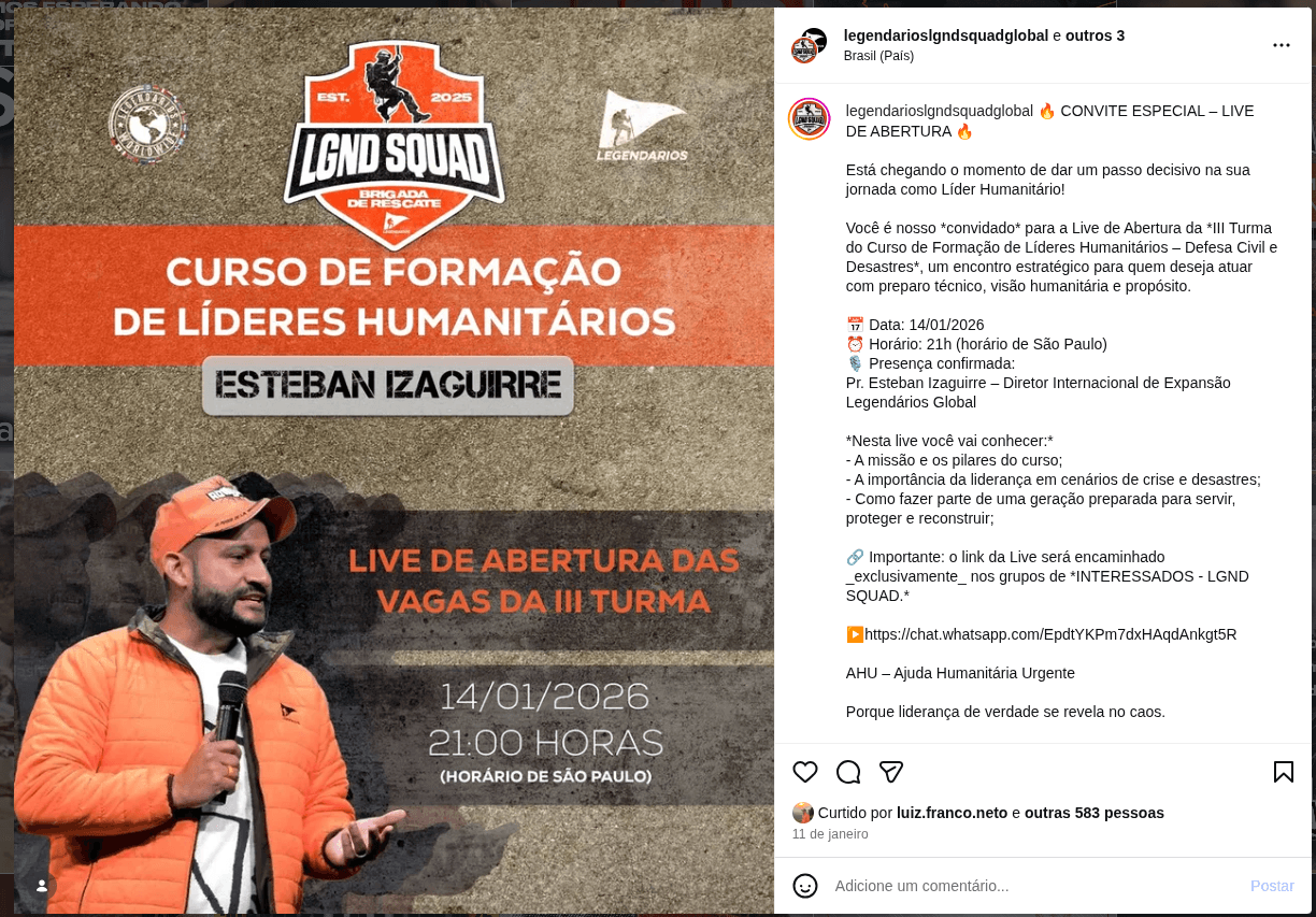 LGND SQUAD Imagem Principal